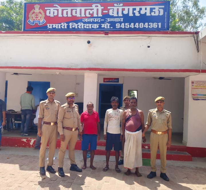 बाबा मिलनदास हत्याकांड में नामजद तीन आरोपियों को पुलिस ने गिरफ्तार कर जेल भेजा दो अभी भी पुलिस की पकड़ से बाहर